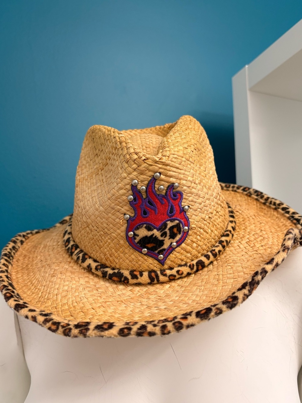Team Diva Straw Sun Hat - Natural